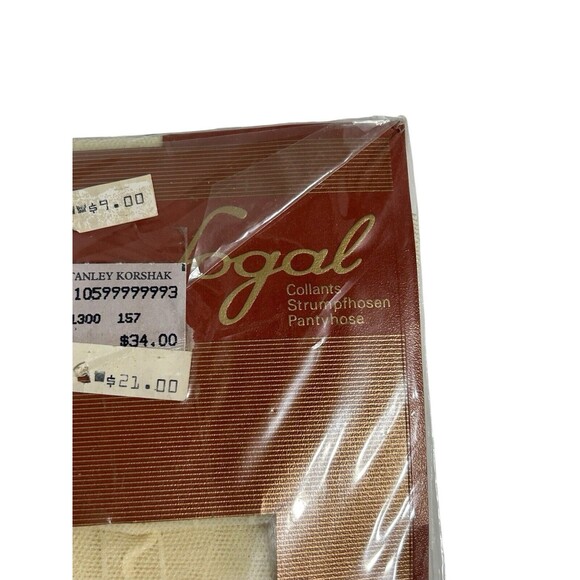 NEW FOGAL SWITZERLAND HAPPY TEARS 157 PANTYHOSE 2100 NOIR - S - Picture 10 of 13